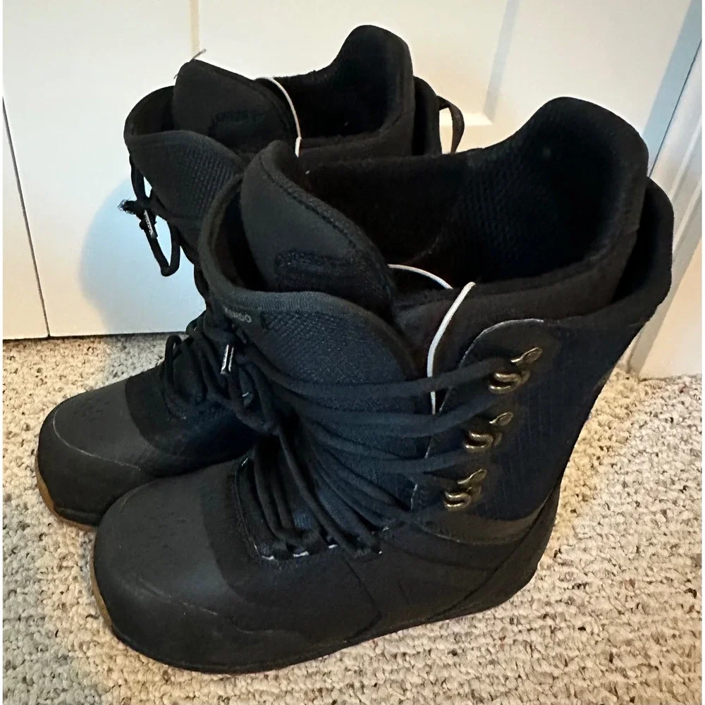 Burton Kendo Men's Snowboard Boots Black Lace Up Size 9 21427100